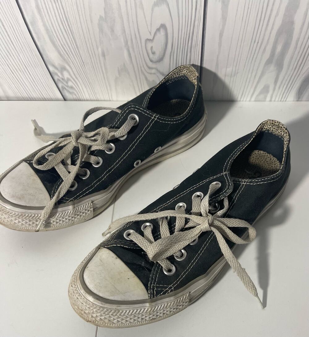 Converse Women's 7 Chuck Taylor All Star Double Tongue Low Top Sneaker Shoes